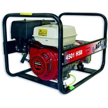 AGT 4501 HSB Áramfejlesztő egyfázisú, HONDA GX270, 4.2kVA