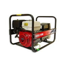 AGT 8203HSB Áramfejlesztő háromfázisú Honda GX390 13,0 LE, 1 fázis 4 kVA, 3 fázis 7 kVA