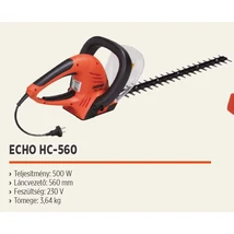 ECHO HC-560 elektromos sövényvágó, 230 Volt, 500W, 56 cm