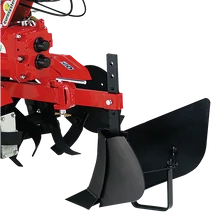 Eurosystems állítható töltögető eke, EURO 5 EVO rotációs kapához