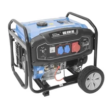 Güde GSE 6701 RS Háromfázisú áramfejlesztő, 400V, Max: 5500W, 12,5A, Motor: OHV, 420cm3, AVR feszültségszabályzó, szállítókerék (akkumlátor nélkül)