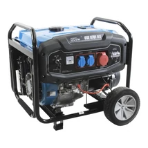 Güde GSE 8701 RS Háromfázisú áramfejlesztő, 400V, Max: 7800W, 14A, Motor: OHV, 457cm3, AVR feszültségszabályzó, szállítókerék (akkumlátor nélkül)