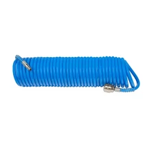 Güde Pneumatikus spirálcső, 6/10mm, 10 méter, gyorscsatlakozókkal