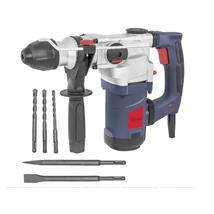 Güde KH 32 E elektromos fúró vésőkalapács, 1600W, ütés ereje: 5.0J, SDS-PLUS tokmány, tartozékok