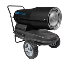 Gázolajos GD30TI gázolajos hőlégbefúvó kémény nélküli, Fűtőteljesítméy: 30kW, Légszállítás: 720 m3/h, Tartály: 19 liter