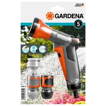 Gardena Classic locsoló, öntöző pisztoly, állítható szórófej, Gyorscsatlakozókkal 1/2"-13mm tölmőhöz, OGS (Originalt Gardena System)