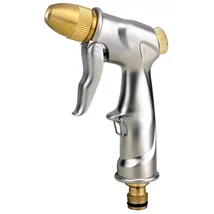 HECHT 02095 - Locsoló pisztoly aluminium, réz állítható fejjel.