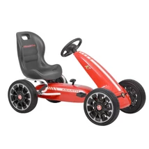 HECHT ABARTH RED pedálos gokart, piros, 3-6 éves korig, Max: 25kg