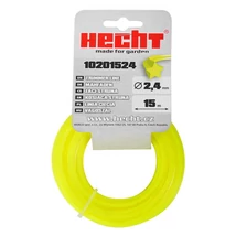HECHT 10201524 bozótvágó damil, vágószál, 2,4mmx15 méter, csillag