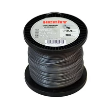 HECHT 10309024 bozótvágó damil, vágószál maggal, DUAL POWER, 2,4mmx90 méter, kerek