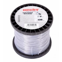 HECHT 10313020 bozótvágó damil, vágószál maggal, DUAL POWER, 2,0mmx130, kerek