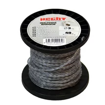HECHT 10404030 bozótvágó damil, vágószál maggal, DUAL POWER, 3,0mmx40 méter, szögletes