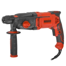 HECHT 1082 elektromos fúró vésőkalapács, 800W, ütés ereje: 2.4J, SDS-PLUS tokmány, tartozékok