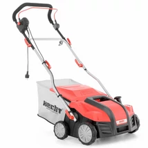 HECHT 1848 2IN1 elektromos gyepszellőztető, gyeplazító, 40cm, 1800W, 20 acél kés, rugós tengely, fűgyűjtő, ékszíjas turbó motor