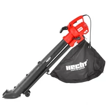 HECHT 3003 elektromos lombszívó, lombfúvó, 3300W, 270km/h, fém aprítókés, gyűjtőzsák
