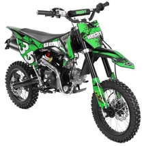 HECHT 51125 GREEN benzinmotoros motorkerékpár, 4 ütemű, 125cm3, 8.1Le, önindító, Max: 80 kg