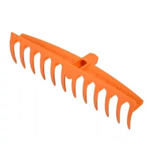 HECHT 600112 gereblye, műanyag, 41 cm, nyél nélkül