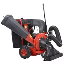 HECHT 8574 PROFI benzinmotoros lombszívó, lombfúvó, ágaprító, OHV196cm3, 2+2 sebesség, 4 kereses, gyűjtőzsák