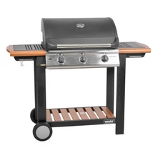 HECHT FIREWOOD 3 kerti gázüzemű grill, 10,5 kW