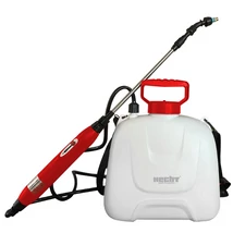 HECHT 4050 akkumulátoroskézi és háti permetező, 5V, 2.5Ah, 5 liter, 2.5 bár, akkuval és töltővel