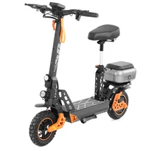 HECHT 5201 ORANGE Akkumulátoros roller, 48V, 10.4Ah, összecsukható váz, Hatótáv: Max 50 km, Max: 120kg