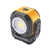 EXTOl LIGHT hordozható LED lámpa, kétoldalas, 1 db COB LED; 500 Lm, 1 db SMD LED 150lm/500lm,  újratölthető Li-ion akkus, 3.7 V, 2000 mAh,