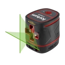 FORTUM automatikus lézeres vízszintező, ZÖLD, 1H1V, Li-ion akku 3,7V 1400mAh, pontosság: 0,3mm/1m, 1/4" menet