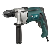 EXTOL industrial elektromos fúró, ütvefúró, 850W, 13mm gyorstokmány, állítható sebesség