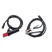 EXTOL industrial hegesztő munkakábel elektródafogóval + földelőkábel csipesszel, , 200 A, 3 m, 25 mm2, MMA hegesztéshez, 8796012 inverterhez