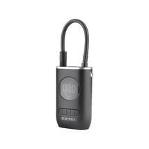 EXTOL premium akkumlátoros légkompresszor 7,4V, 2.0 Ah Li-ion akku, max. 10,3 Bar