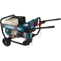 Heron 8896132 EGI 68-3 benzinmotoros háromfázisú áramfejlesztő, Max: 8,0kVA/400V, 3X10.0Amper, 6.8kVA/230V, 26.0 Amper, Motor: 460.0 cm3, AVR feszültségszabályzó, Önindító