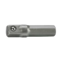 FORTUM dugókulcs adapter bit befogással,  1/4" hatszögű,  26mm hosszú