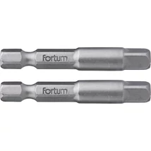 Fortum bit adapter kÉSZLET 2  db, dugókulcsok gépi befogásához; S2 acél, 1/4", 50 mm, bliszteren