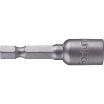 EXTOL premium bittartó 1/4" Hex hatszög,  hatlapfejű csavarokhoz, 7mm, Hossza: 48mm, Anyaga: CV, mágneses