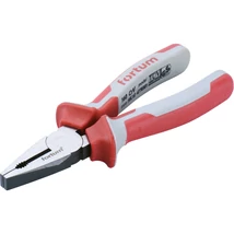 FORTUM kombinált fogó, egyetemes fogó, Hossza: 160mm, Anyaga: 61CrV5, HRC 58-62