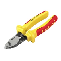 FORTUM kábelvágó fogó, hossza: 160mm, Anyaga: CRV, Kapacitás: 9.5mm, 1000 V-ig szigetelve (VDE tanúsítvánnyal)