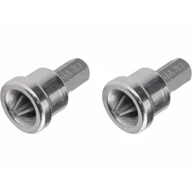 EXTOL Craft bittartó gipszkartonhoz, 1/4" Hex hatszög, PH2, 2 db, Hossz: 25mm, Anyag: CrV, mágneses