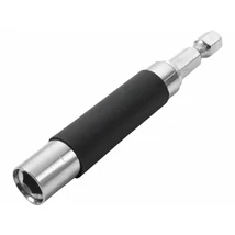 EXTOL craft bittartó 1/4" Hex hatszög, Hossz: 80-122mm, Anyag: CrV, mágneses, kihúzható