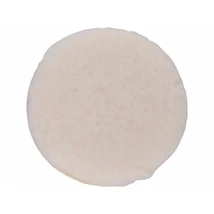 EXTOL craft polírkorong, fehér, báránybőr (gyapjú); 125 mm, 407201, 8894201 és 8894202 excenter csiszolókhoz