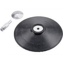 EXTOL craft gumitányér  fúrógéphez; 125mm tépőzáras