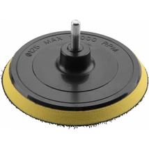 EXTOL craft gumitányér  fúrógéphez; 125mm tépőzáras, befogás: 8mm, max. 10.000 ford/perc