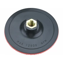 EXTOL craft gumitányér sarokcsiszolóhoz; 115mm, tépőzáras, max. ford.:12.500 1/min