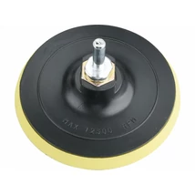 EXTOL craft gumitányér fúrógéphez; 115mm, tépőzáras, max. ford.:12.500 1/min