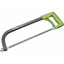 EXTOL Craft fém keretes fűrész 300 mm, ABS műanyag nyél; téglalap keresztmetszetű csőváz, fűrészlap: 12" / 24T
