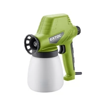 EXTOL craft elektromos festékszóró, 80W, Max: 280ml/perc, Tartály: 800ml