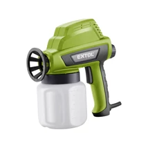 EXTOL craft elektromos festékszóró, 110W, Max: 300ml/perc, Tartály: 800ml