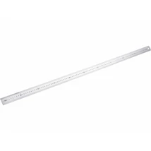 EXTOL craft acélvonalzó, hossz: 100cm, szélessége: 3cm, rozsdamentes acél; mindkét oldalán mm-es beosztás