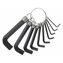 EXTOL craft imbuszkulcs, hatszög HEX, 2-2,5-3-4-5-6-8-10-12-14mm, Anyaga:  CrV acél, 