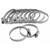 EXTOL craft csőbilincs,  (awab bilincs), Méret: 8-12mm, horganyzott,  10db