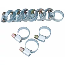 EXTOL craft csőbilincs,  (awab bilincs), Méret: 12-22mm, horganyzott,  10db